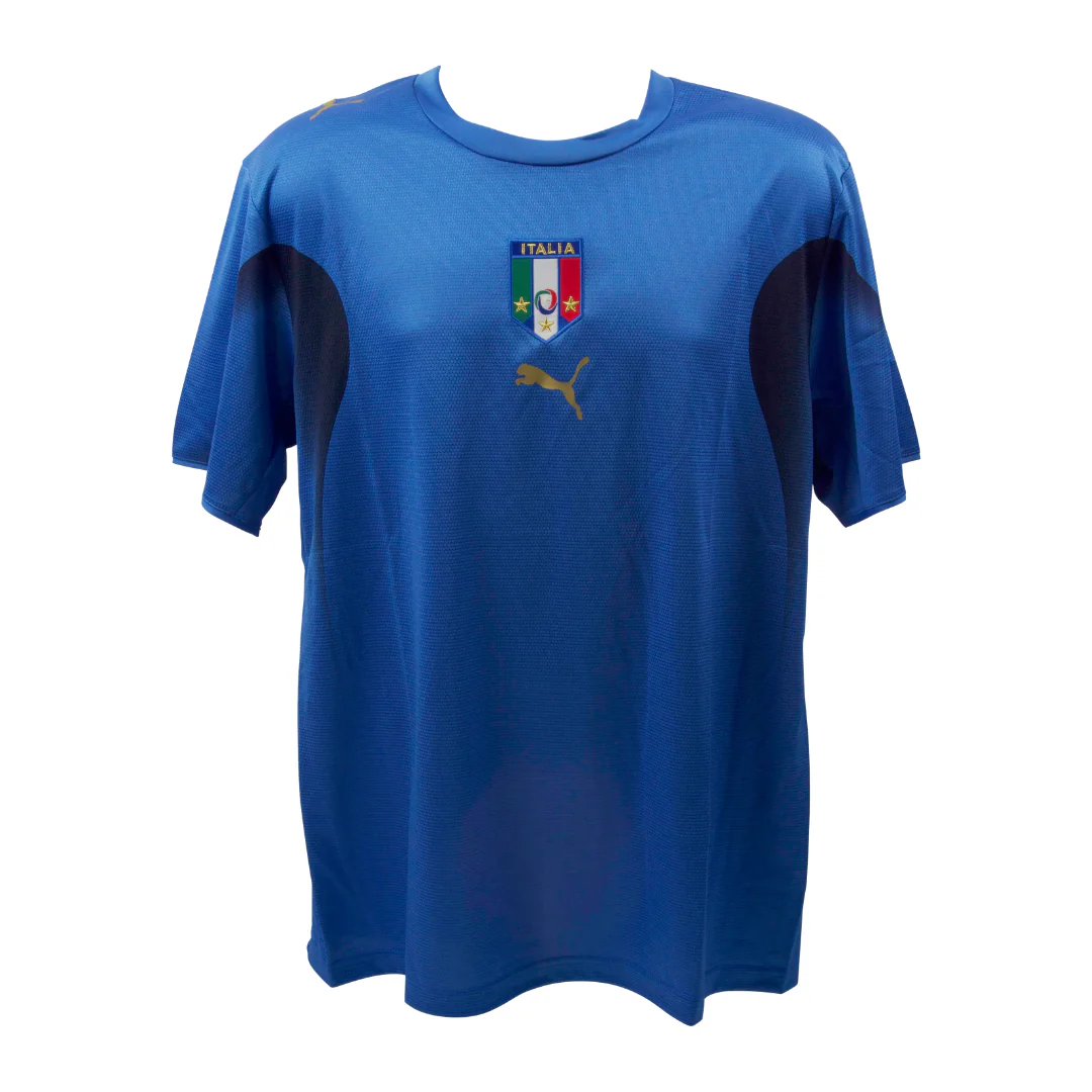 Framed Alessandro Nesta Signed Italy FC Soccer Jersey #13 with Beckett Witness - Image 4