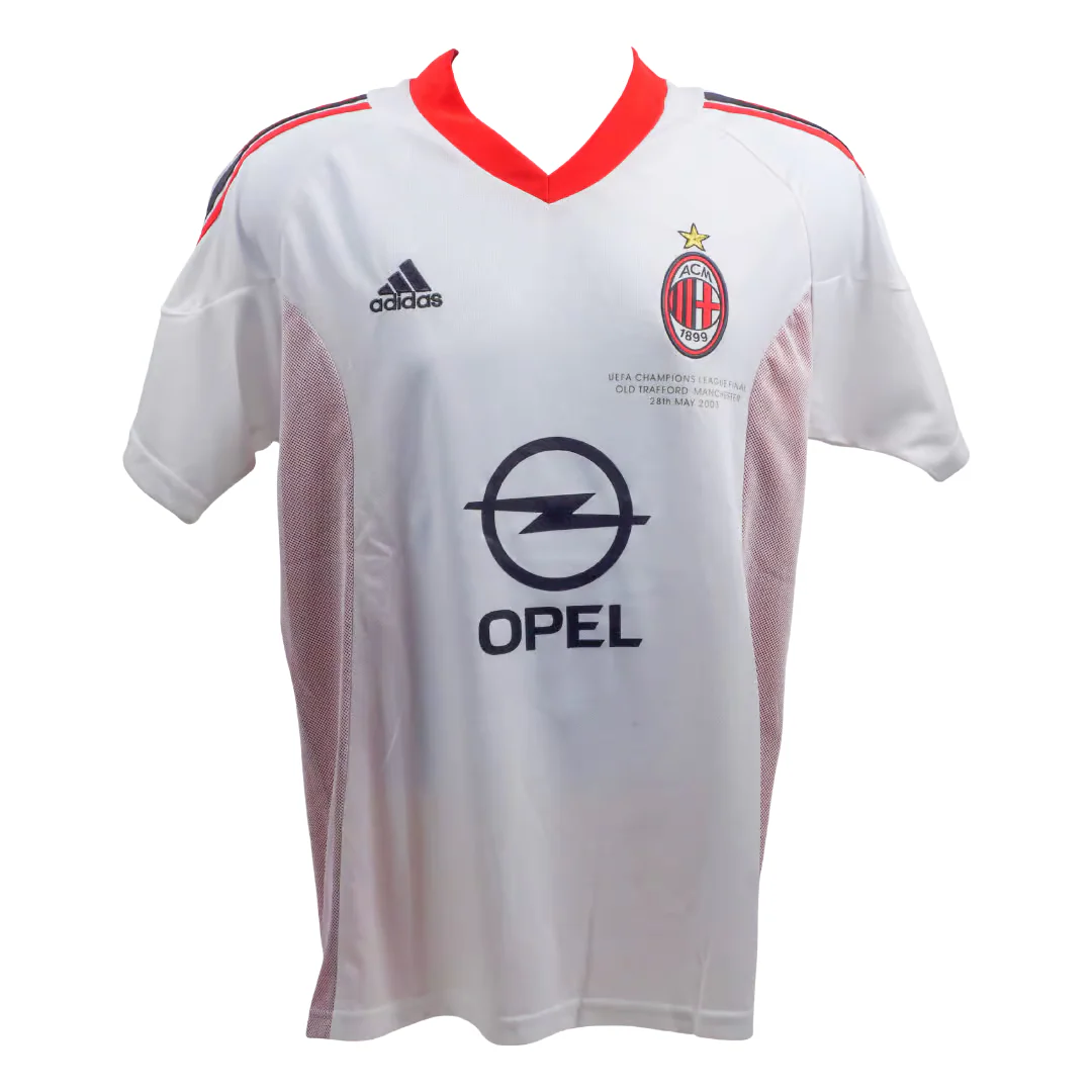 Andrea Pirlo Signed AC Milan Away Soccer Jersey #21 with Beckett Witness - Image 4