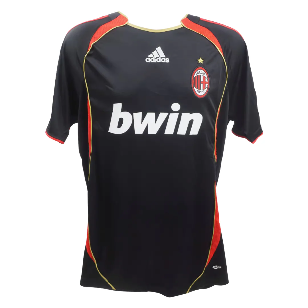 Andrea Pirlo Signed AC Milan Away Soccer Jersey #21 with Beckett Witness - Image 4