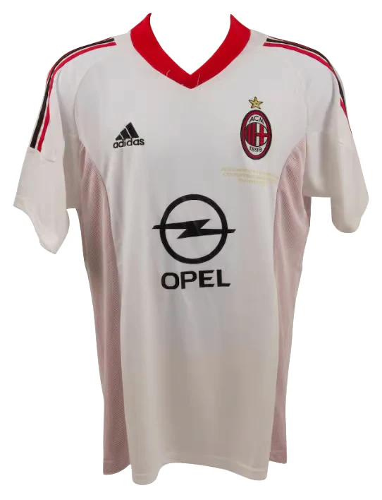 Framed Andriy Shevchenko Signed AC Milan Away Soccer Jersey #7 with Beckett COA - Image 3