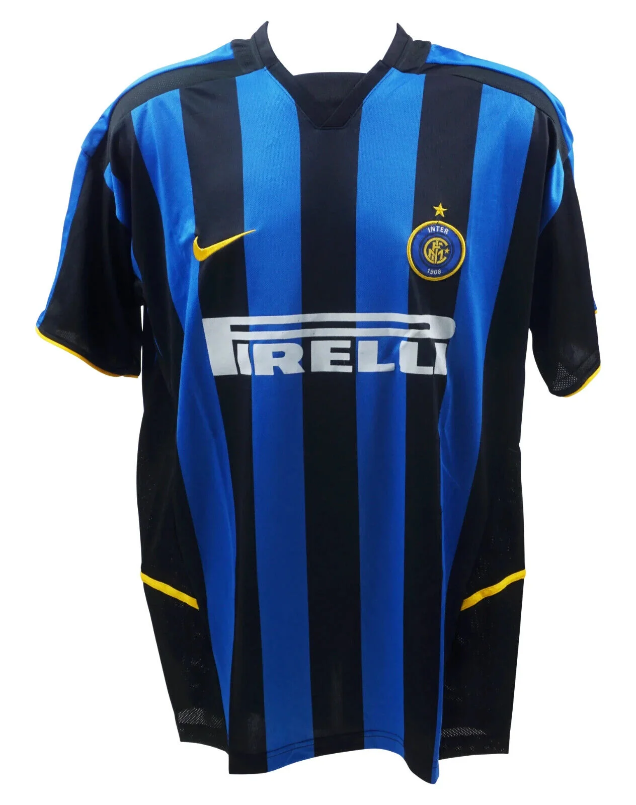 Christian Vieri Signed Inter Milan Home Soccer Jersey #32 with Beckett COA - Image 4