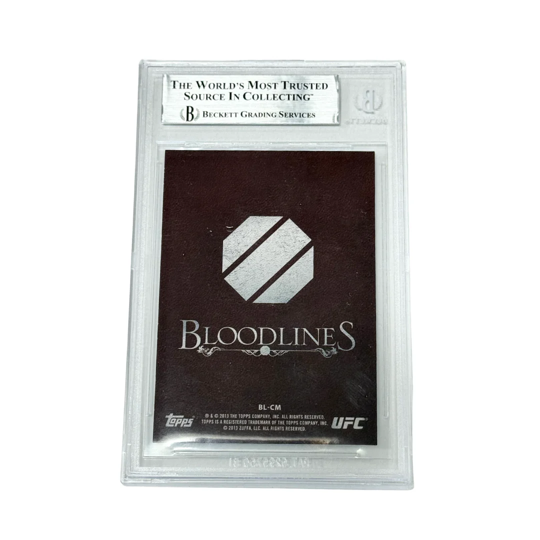 Conor McGregor Signed 2013 Topps UFC Bloodlines Rookie Card - BGS Authentic - Image 2