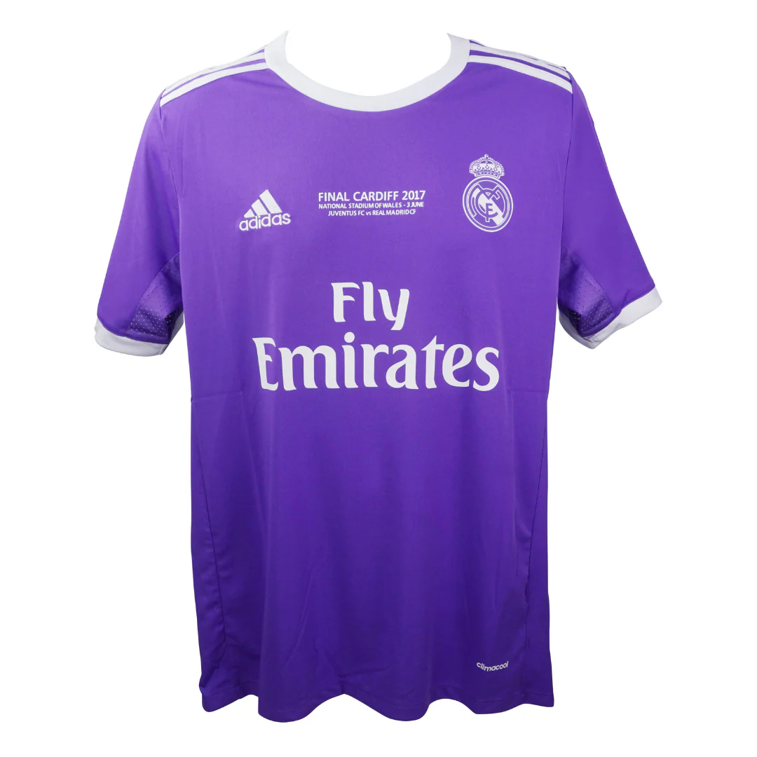 Framed Cristiano Ronaldo Signed Real Madrid 2017 UCL Final Jersey with Beckett COA - Image 4