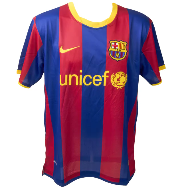 David Villa Signed FC Barcelona Home Soccer Jersey #7 with Beckett COA - Image 4