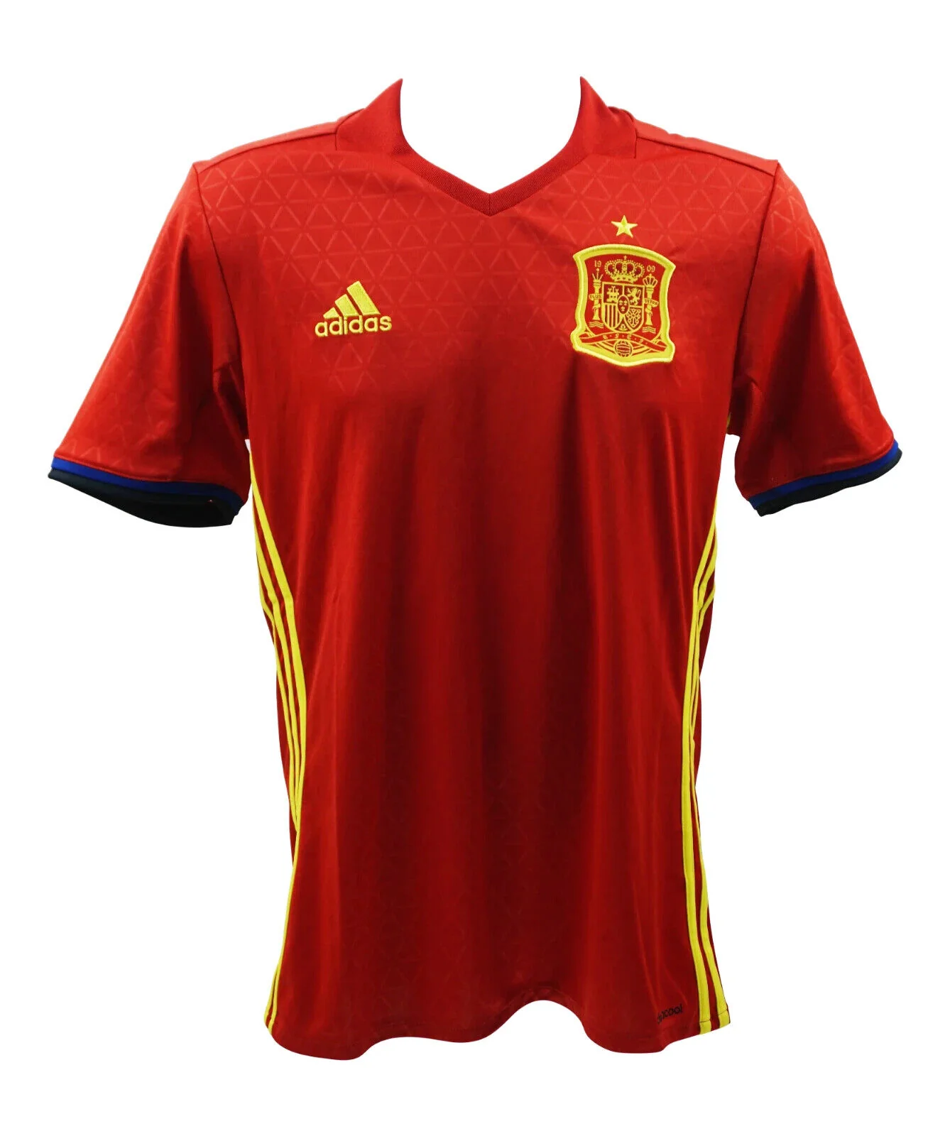 David Villa Signed Spain FC Home Soccer Jersey #7 with Beckett COA - Image 4