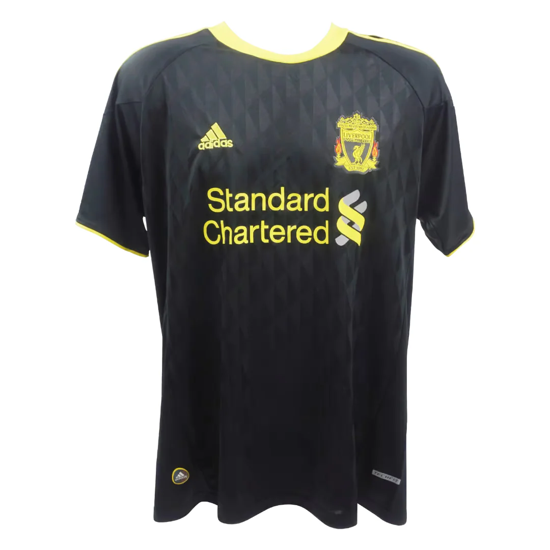 Fernando Torres Signed Liverpool FC Away Soccer Jersey #9 with Beckett COA - Image 4