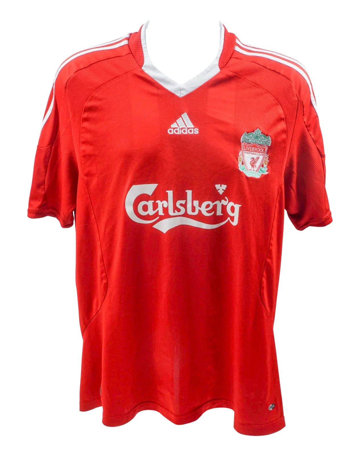 Fernando Torres Signed Liverpool FC UCL Soccer Jersey #9 with Beckett COA - Image 4
