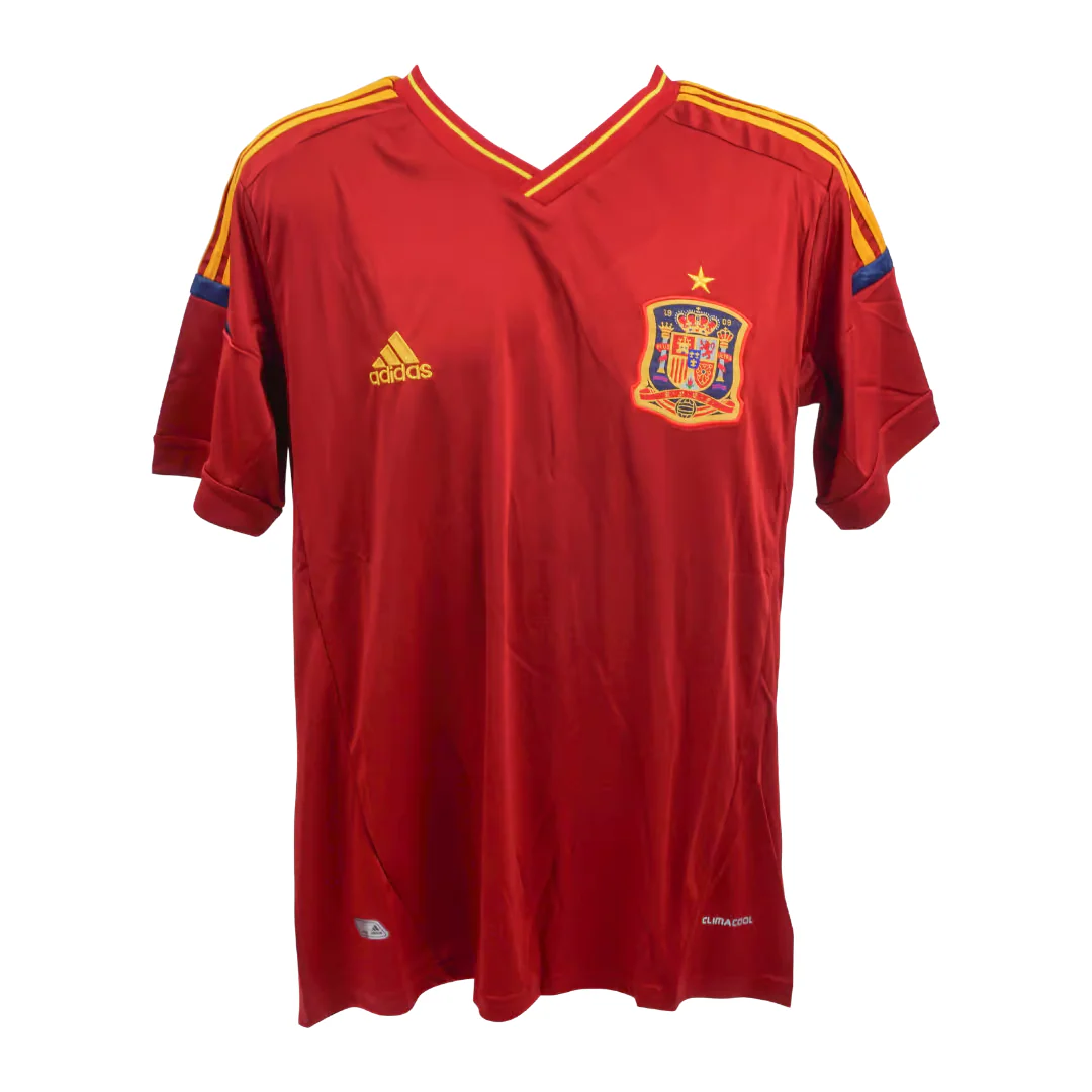 Fernando Torres Signed Spain FC Home Soccer Jersey #9 with Beckett COA - Image 4