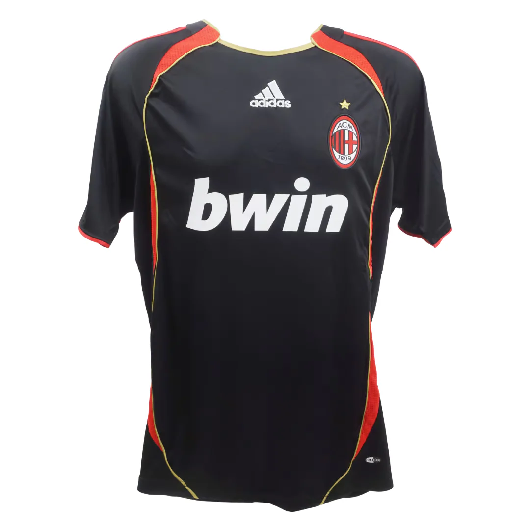 Filippo Inzaghi Signed AC Milan Away Soccer Jersey #9 with Beckett Witness - Image 4