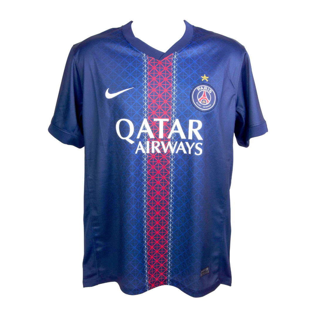 Framed Joao Neves Signed PSG Home Soccer Jersey #87 with Beckett Witness - Image 4