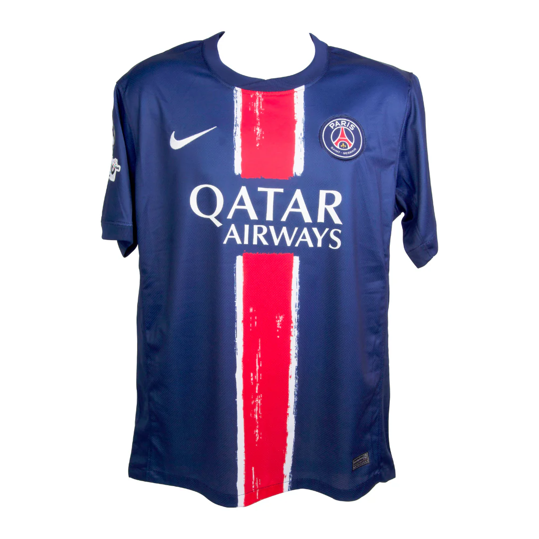 Framed Joao Neves Signed PSG Soccer Jersey #87 with Beckett Witness - Image 4