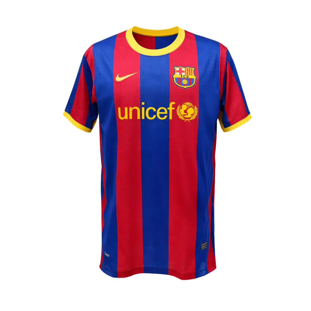 Framed Lionel Messi Signed FC Barcelona Home Soccer Jersey #10 with Beckett Witness - Image 4