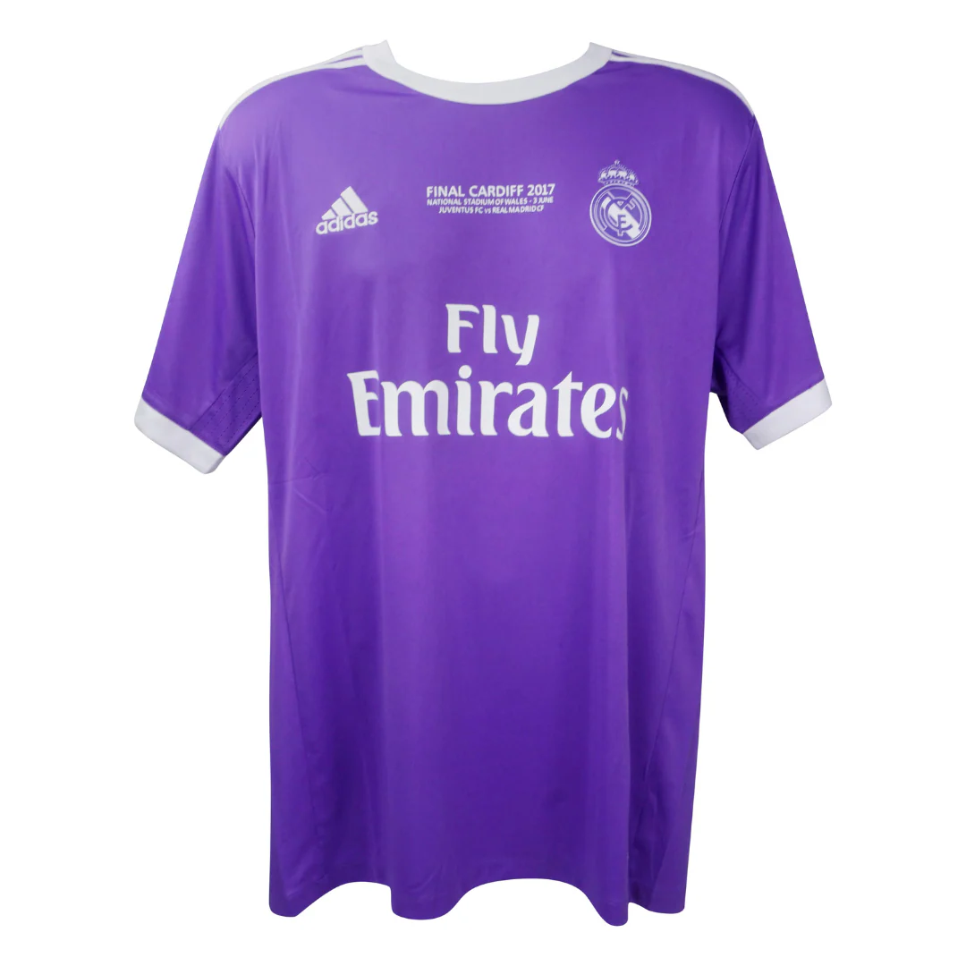 Framed Luka Modric Signed Real Madrid FC UCL Final Soccer Jersey #19 with Beckett COA - Image 4