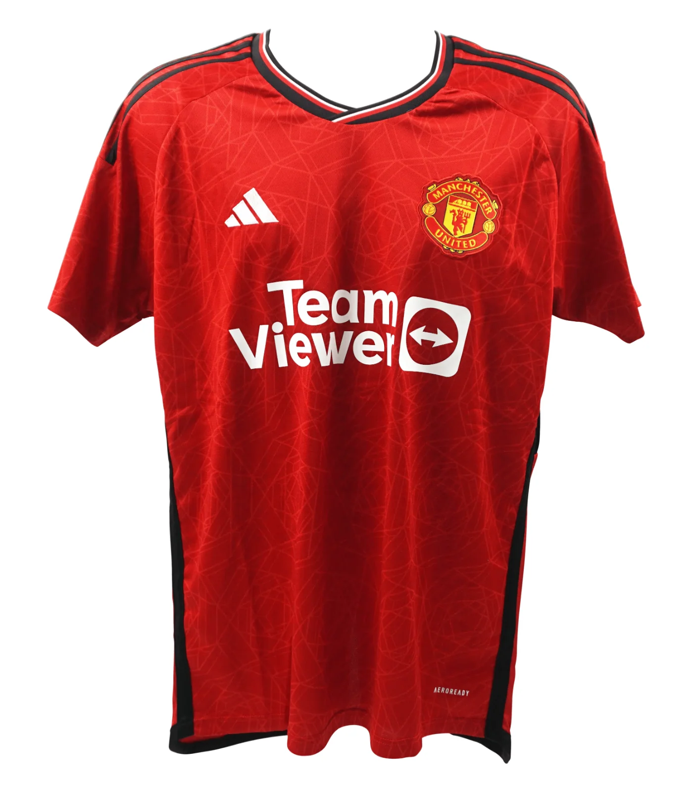 Mason Mount Signed Manchester United Home Soccer Jersey #7 with Beckett COA - Image 3