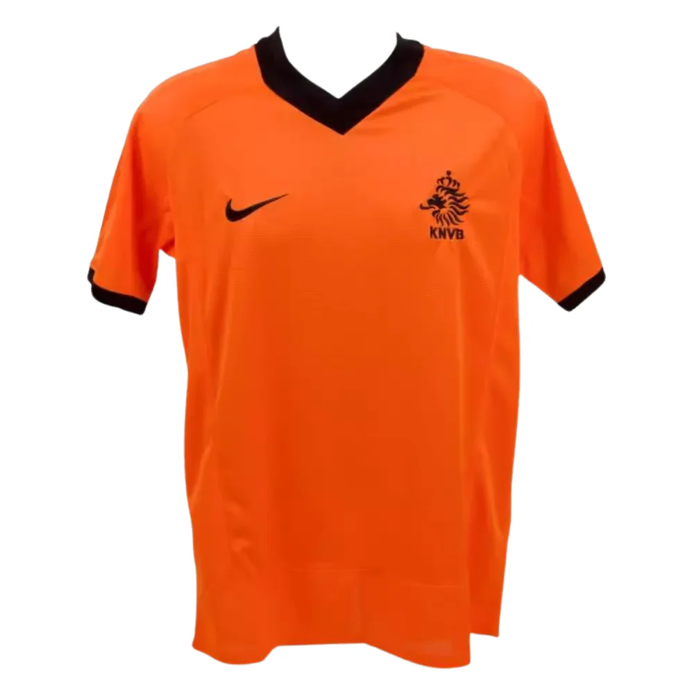 Patrick Kluivert Signed Netherlands FC Home Soccer Jersey #9 with Beckett COA - Image 4