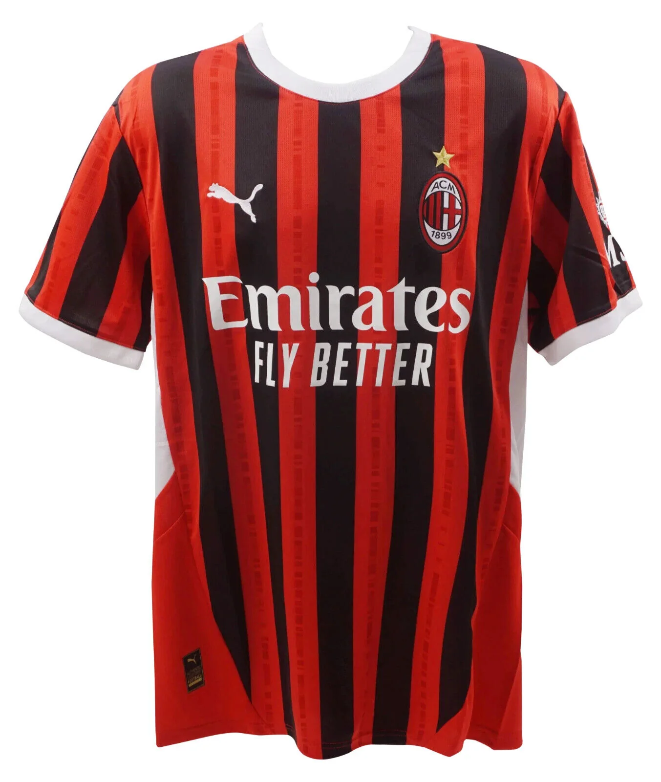 Rafael Leao Signed AC Milan Home Soccer Jersey #10 with Beckett COA - Image 4