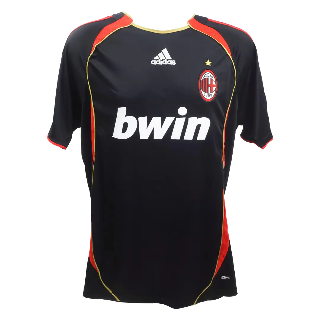 Framed Ricardo Kaka Signed AC Milan Away Soccer Jersey #22 with Beckett Witness - Image 4