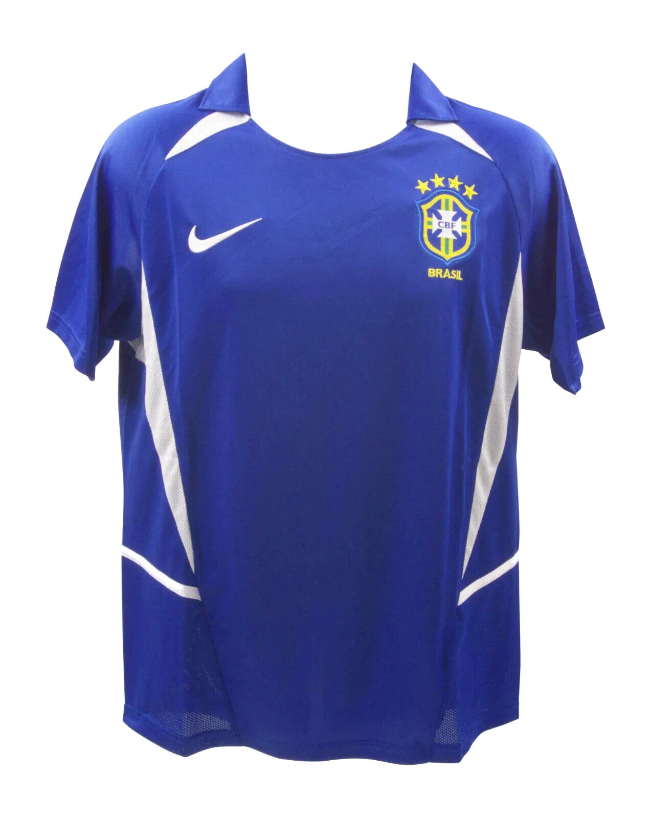 Rivaldo Signed Brazil FC Away Soccer Jersey #10 with Beckett Witness - Image 4