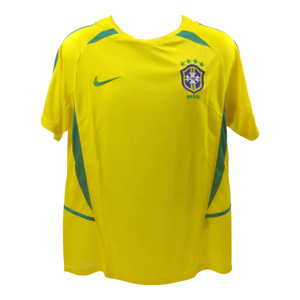 Rivaldo Signed Brazil FC Home Soccer Jersey #10 with Beckett Witness - Image 4