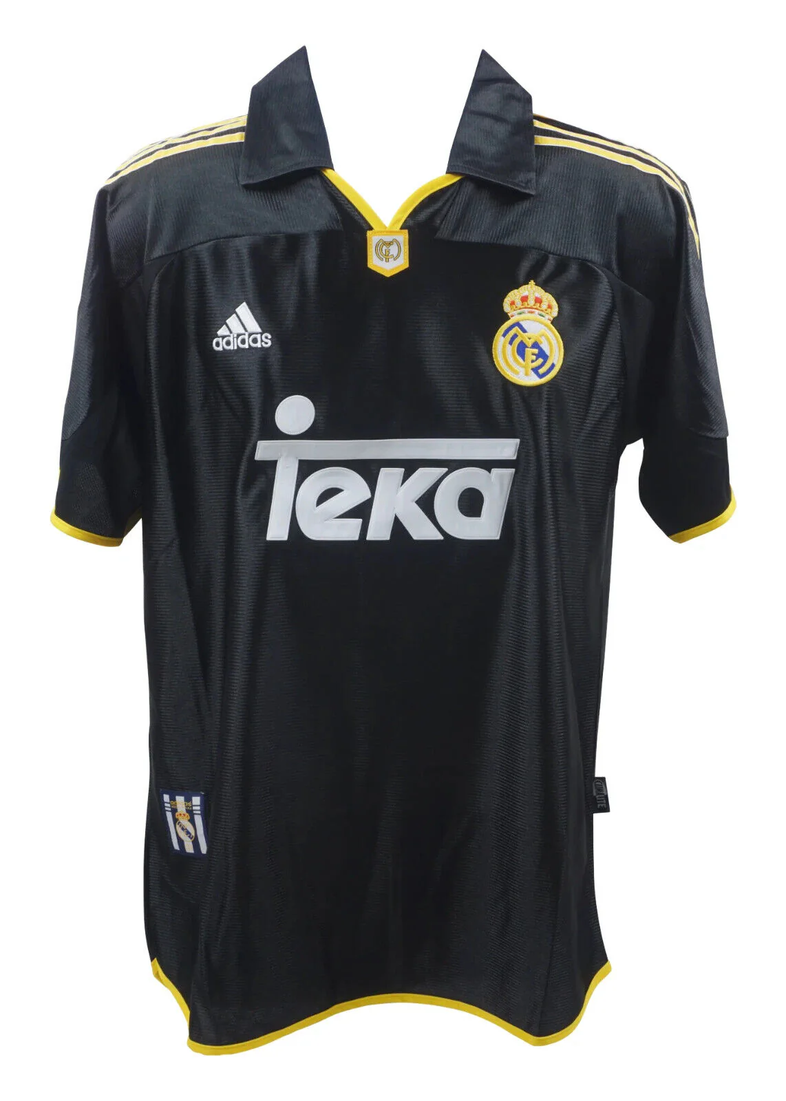 Framed Roberto Carlos Signed Real Madrid FC Away Soccer Jersey #3 with Beckett Witness - Image 4