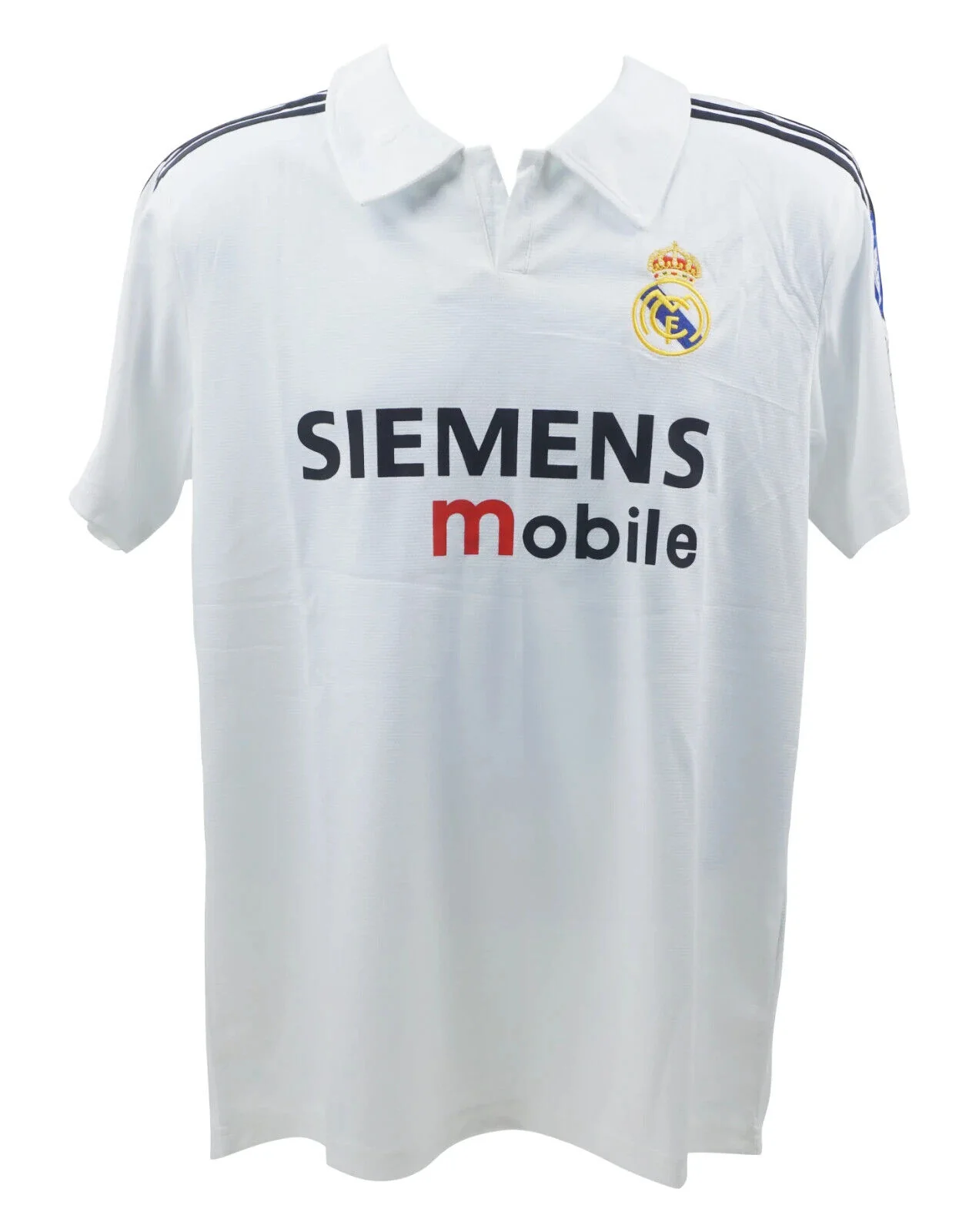Framed Roberto Carlos Signed Real Madrid FC Home Soccer Jersey #3 with Beckett Witness - Image 4