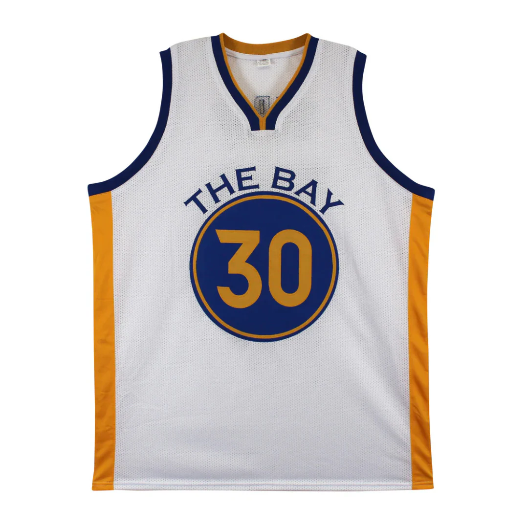 Stephen Curry Signed Golden State Warriors Basketball Jersey with JSA COA - Image 4