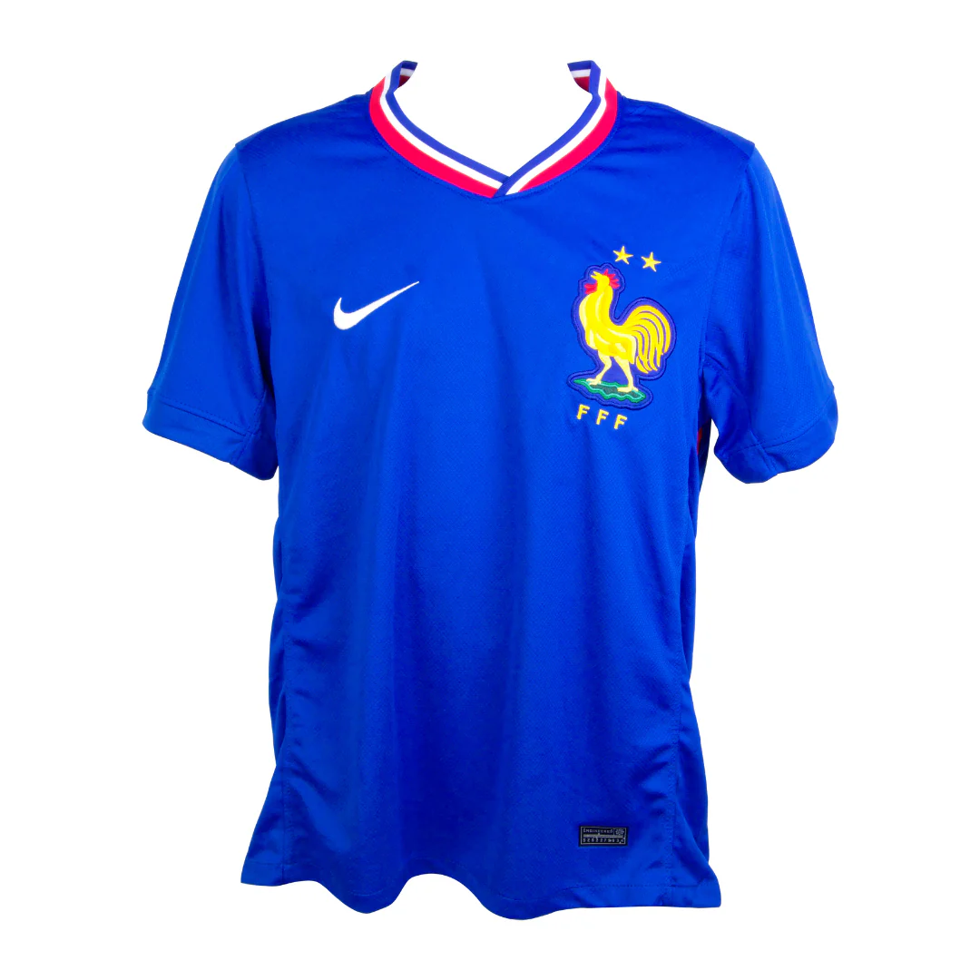 Framed Warren Zaire-Emery Signed France Home Soccer Jersey #18 with Beckett Witness - Image 4