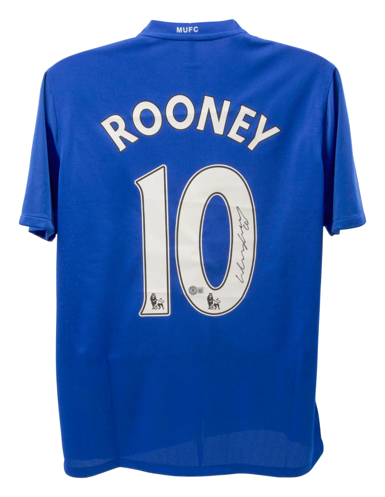 Framed Wayne Rooney Signed Manchester United Away Soccer Jersey #10 with Beckett COA - Image 3